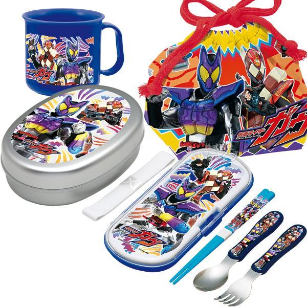 仮面ライダーガヴ お買得４点セット アルミお弁当箱 トリオ 巾着 コップ
