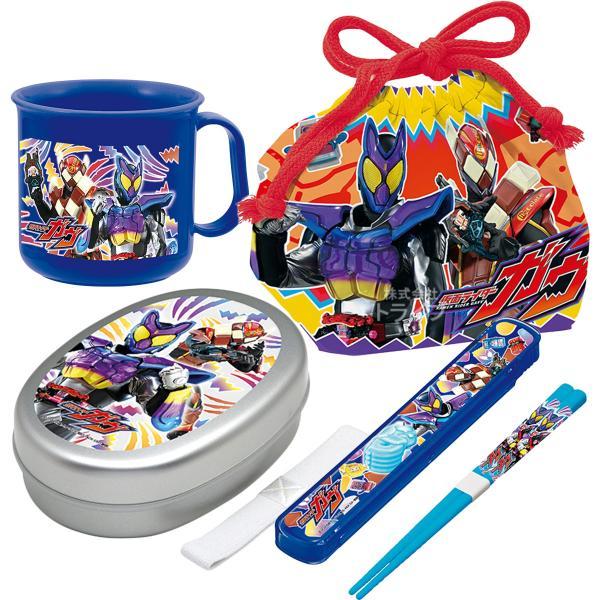 仮面ライダーガヴ お買得４点セット アルミお弁当箱 箸＆箸箱 巾着 コップ