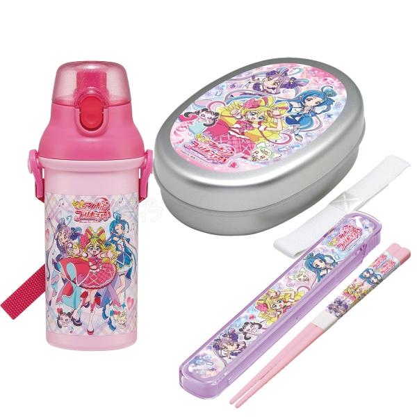 キミとアイドルプリキュア♪ アルミお弁当箱 箸＆箸箱 水筒 セット