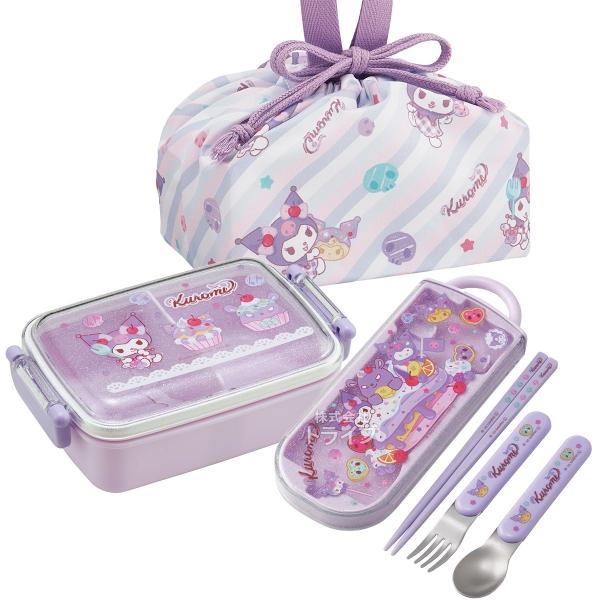 2月上旬入荷予定 クロミ 26 角型お弁当箱 450ml トリオ 巾着セット