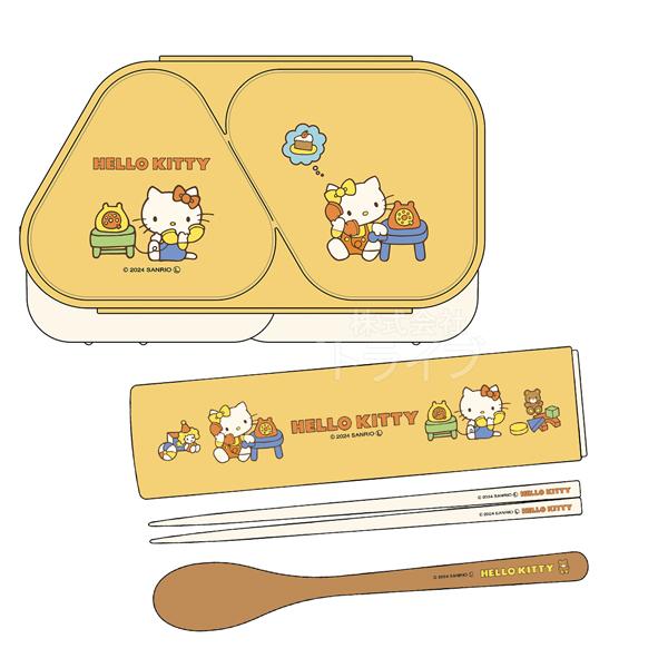 ハローキティ おにぎりランチケース コンビ セット サンリオ レトロ