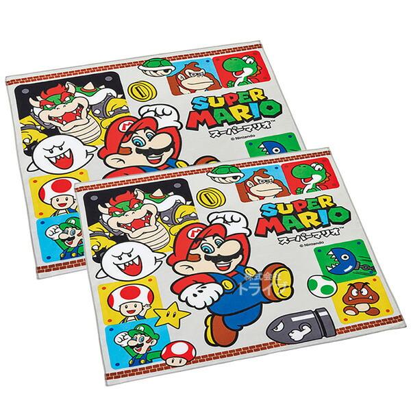 スーパーマリオ ランチクロス お買得２枚セット メール便対応品