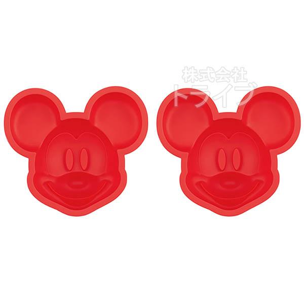 ミッキーマウス シリコンケーキ型 2個入  SLM1 549892