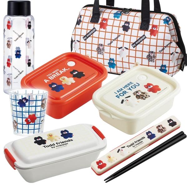 mojojojo お買得６点セット お弁当箱 530ml シールボックス 500ml 2個入 箸＆箸...