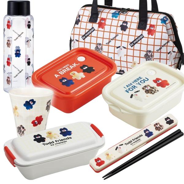 mojojojo お買得６点セット お弁当箱 530ml シールボックス 500ml 2個入 箸＆箸...