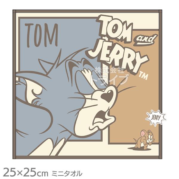 [特価50％OFF]ミニタオル トムとジェリー コミックヴィンテージ メール便対応品 875355