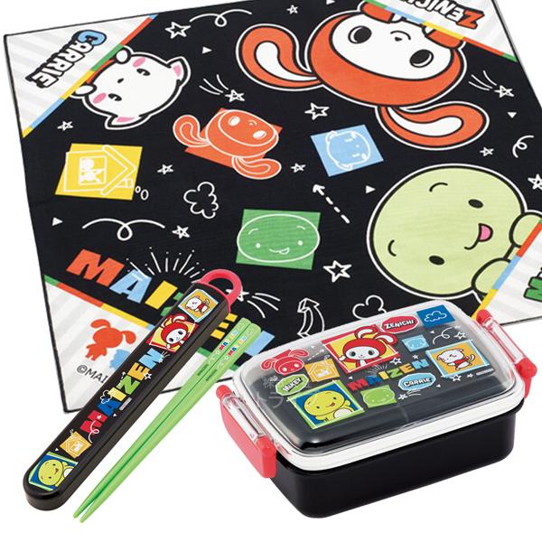 まいぜんシスターズ 抗菌 角型お弁当箱 450ml 箸＆箸箱 ランチクロスセット