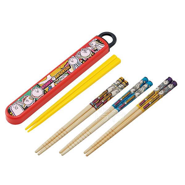 にゃんこ大戦争 26 竹安全箸 3P＆箸箱セット ネコポス対応品