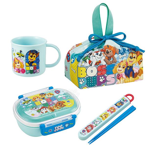 パウパトロール 26 お買得４点セット お弁当箱 中子付 360ml 箸＆箸箱 コップ 巾着セット