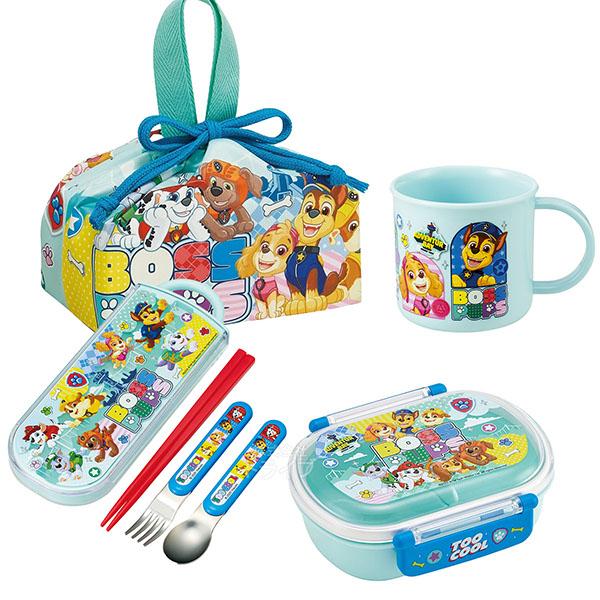 パウパトロール 26 お買得４点セット お弁当箱 中子付 360ml トリオ コップ 巾着セット