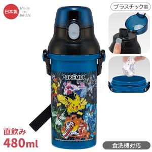 水筒 480ml 抗菌 スケーター ポケットモンスター