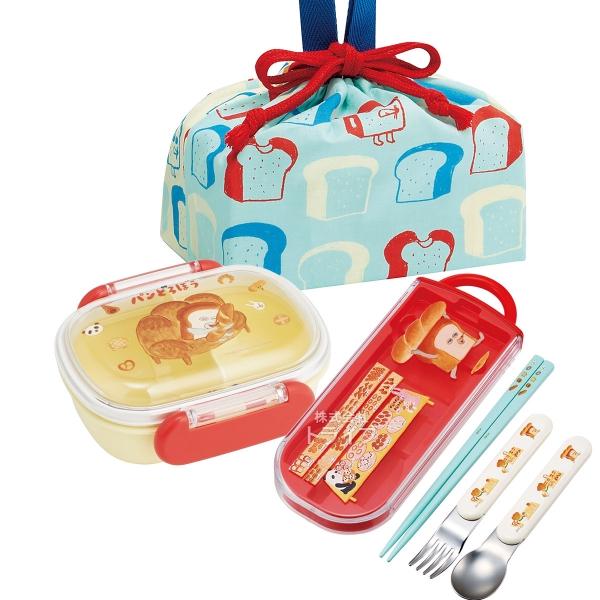 パンどろぼう 抗菌 お弁当箱 中子付 270ml トリオ 巾着セット