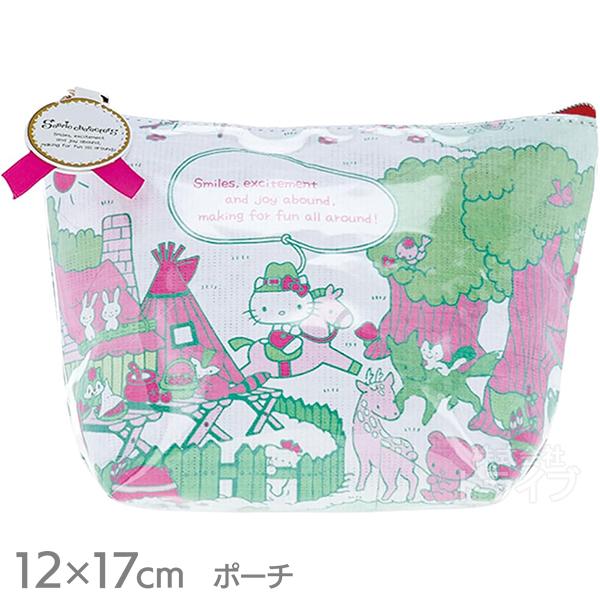 ポーチ サンリオキャラクターズ ラッピングマゼンタ  ネコポス対応品 907629