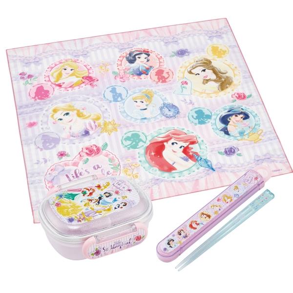 ディズニー プリンセス 26 お弁当箱 中子付 280ml 箸＆箸箱 ランチクロスセット