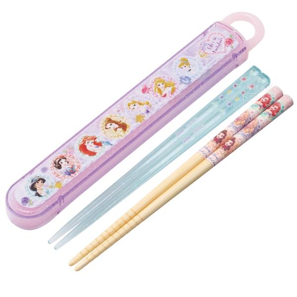 ディズニー プリンセス 26 竹安全箸 箸＆箸箱セット ネコポス対応品