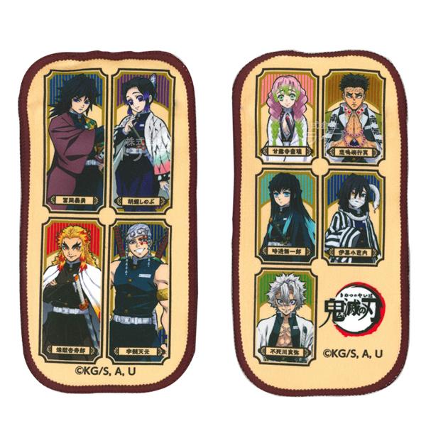 鬼滅の刃 プチタオル 2絵柄組 柱 ネコポス対応品 801137