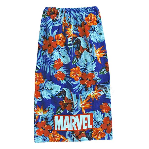 巻きタオル 100cm丈 マーベル ネイチャーロゴ 796087 ネコポス対応品