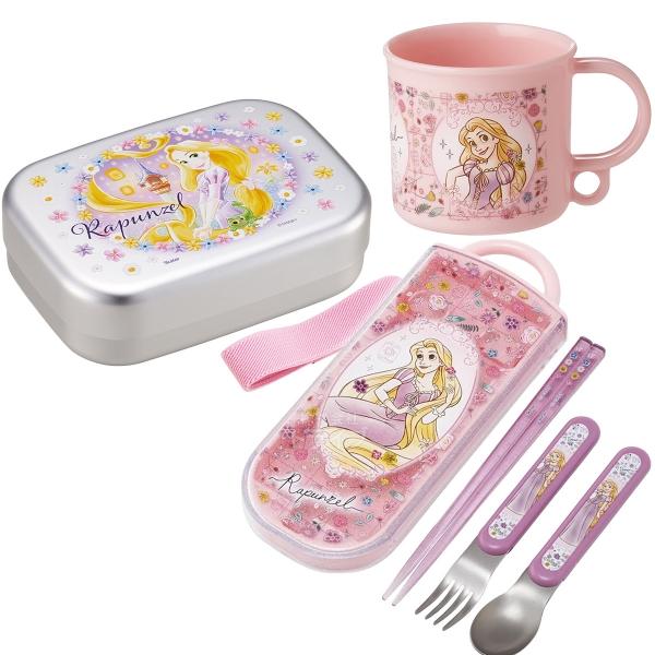 塔の上のラプンツェル 26 アルミお弁当箱 370ml トリオ コップセット