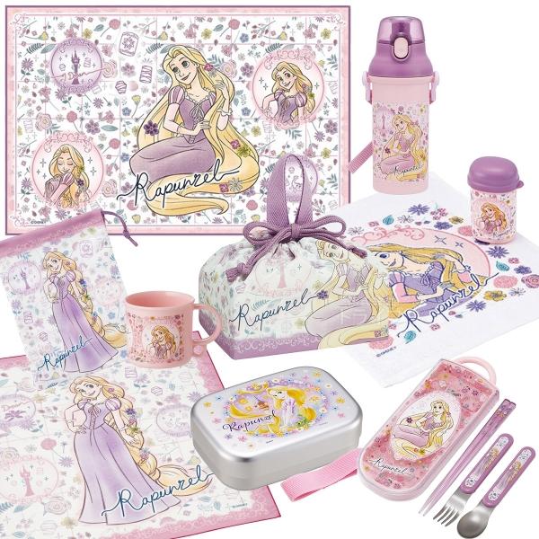 塔の上のラプンツェル 26 お買得９点セット アルミお弁当箱 370ml トリオ 巾着 プラ水筒 コ...
