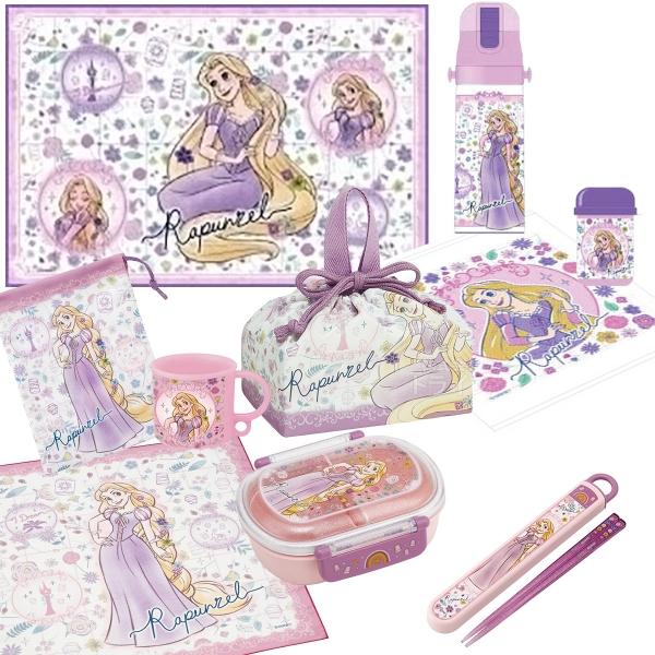 塔の上のラプンツェル 26 お買得９点セット お弁当箱 中子付 360ml 箸＆箸箱 巾着 水筒 コ...