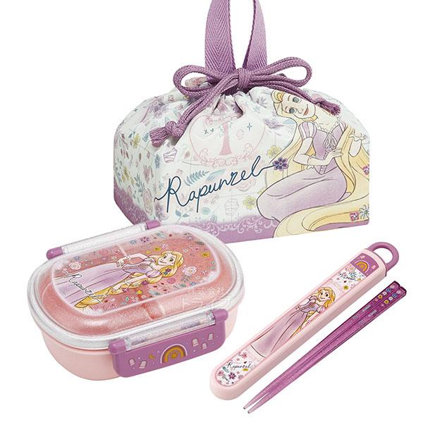 塔の上のラプンツェル 26 お弁当箱 中子付 360ml 箸＆箸箱 巾着セット