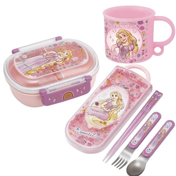 塔の上のラプンツェル 26 お弁当箱 中子付 360ml トリオ コップセット