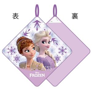 アナと雪の女王 シスターズラブ ループ付きハンドタオル ネコポス対応品 723366