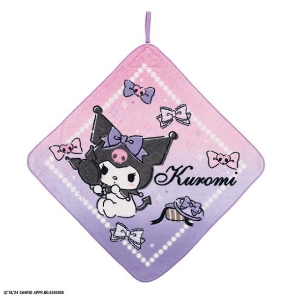 ループ付きハンドタオル クロミ オシャレガール ネコポス対応品 431759