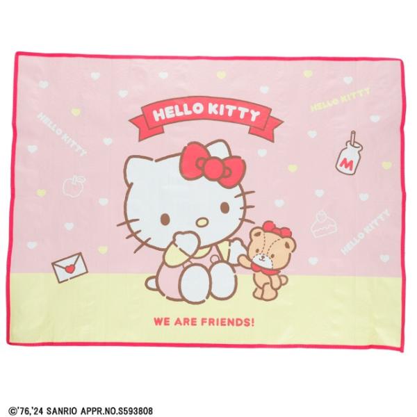 レジャーシート 90×120cm ハローキティ キティとおともだち ネコポス対応品 901948