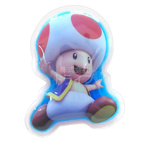 スーパーマリオ ダイカット保冷剤 キノピオ MBS-854 ネコポス対応品 821279