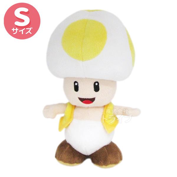 ぬいぐるみ S きいろ キノピオ AC32 スーパーマリオ 530325