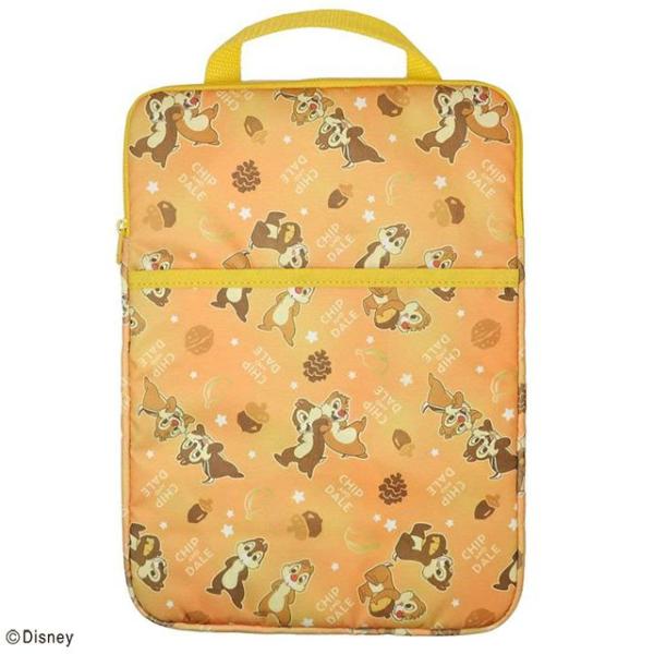 [特価50％OFF]タブレットケース チップ＆デール キラキラオレンジ ネコポス対応品 786538