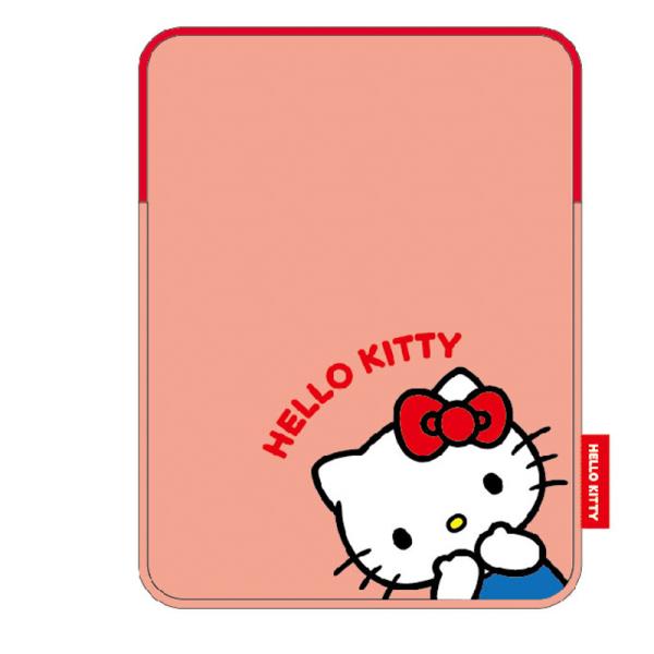 1月上旬入荷予定 タブレットケース ハローキティ ふわひょこレッド  ネコポス対応品 009275