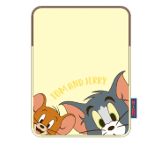 タブレットケース トムとジェリー フェイスアップリケ  ネコポス対応品 009343