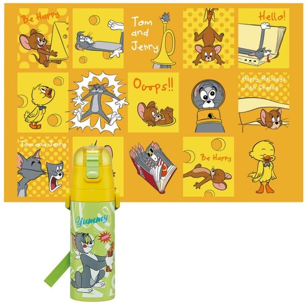 トムとジェリー ステンレスボトル470ml レジャーシート ２点セット