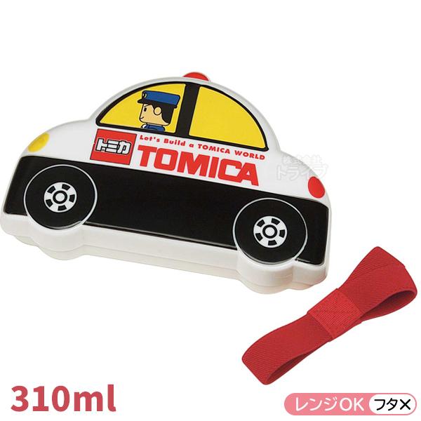 トミカ パトカー 310ml ダイカット ランチボックス 中子 ランチベルト付 LBD2 12598...