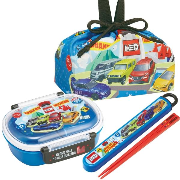 トミカ 26 お弁当箱 中子付 360ml 箸＆箸箱 巾着セット