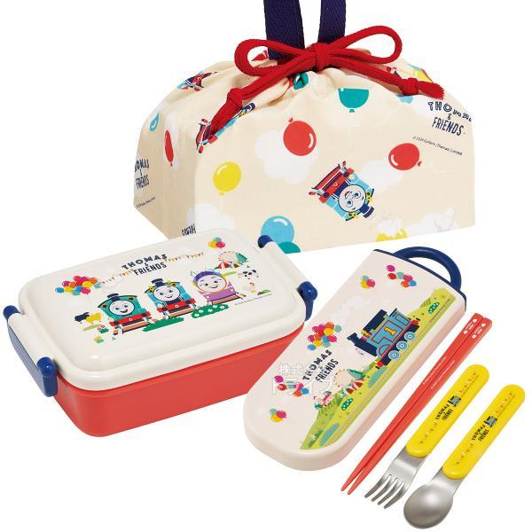 トーマス ＆フレンズ 抗菌 角型お弁当箱 450ml トリオ 巾着セット