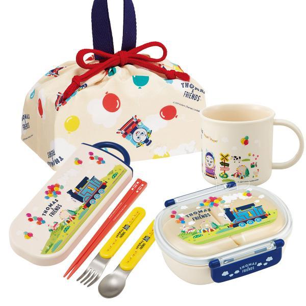 トーマス ＆フレンズ お買得４点セット 抗菌 お弁当箱 中子付 360ml トリオ コップ 巾着セッ...