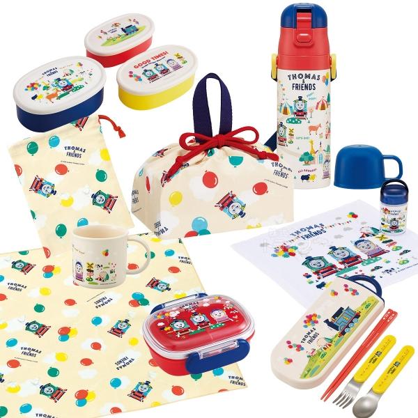 トーマス ＆フレンズ お買得９点セット 抗菌 お弁当箱 中子付 270ml トリオ 巾着 2WAY水...