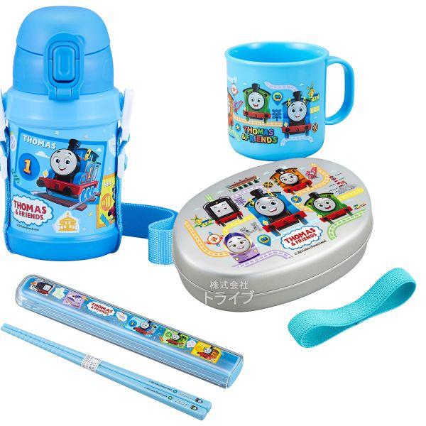 きかんしゃトーマス お買得４点セット アルミお弁当箱 350ml 箸＆箸箱 コップ 水筒450ml
