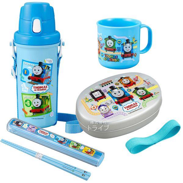 きかんしゃトーマス お買得４点セット アルミお弁当箱 350ml 箸＆箸箱 コップ プラ水筒
