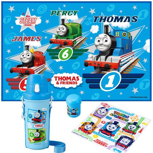 きかんしゃトーマス 直飲みプラボトル おしぼり レジャーシート ３点セット