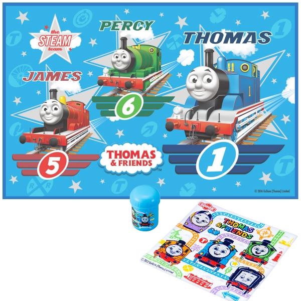 きかんしゃトーマス おでかけセット レジャーシート 抗菌おしぼり ２点セット