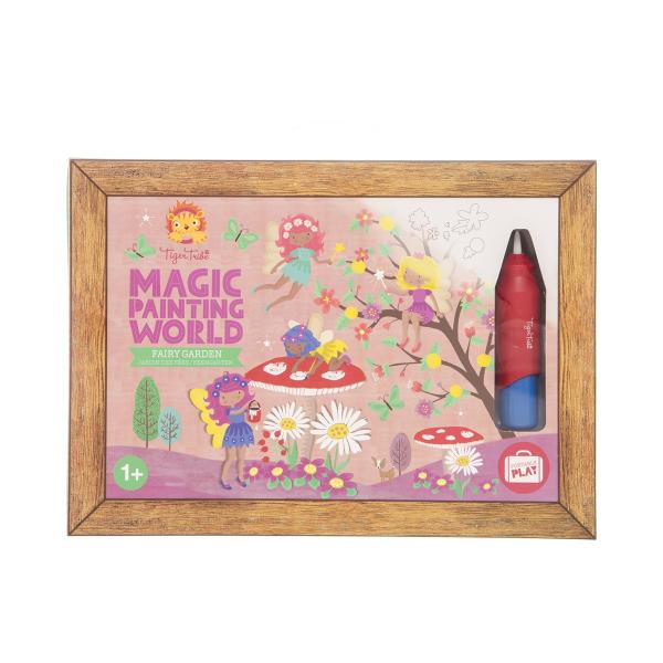 タイガートライブ 水で浮き出るマジックペイント フェアリーガーデン