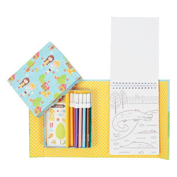 タイガートライブ ぬりえセット 動物園