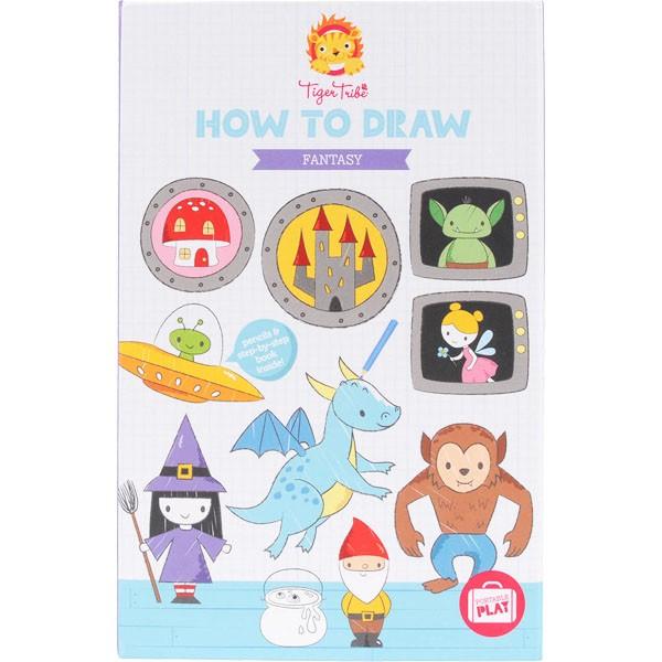 [特価50％OFF]タイガートライブ イラストの描きかたノート ファンタジー