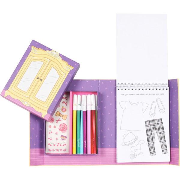 タイガートライブ ぬりえセット ファッショニスタ