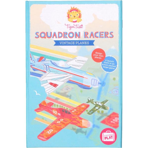 タイガートライブ プロペラ付き ぬりえ飛行機 ヴィンテージプレーン