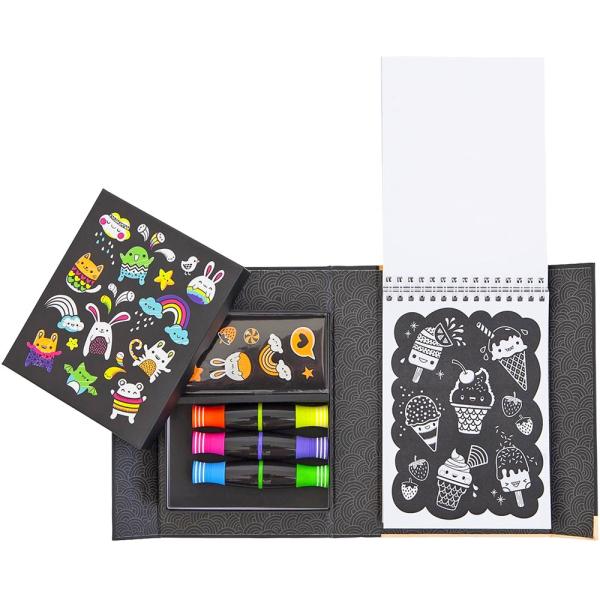 タイガートライブ 蛍光ぬりえセット グロウフレンズ